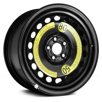Replace® - 18-Hole Black 16x7 Steel Factory Wheel - Remanufactured