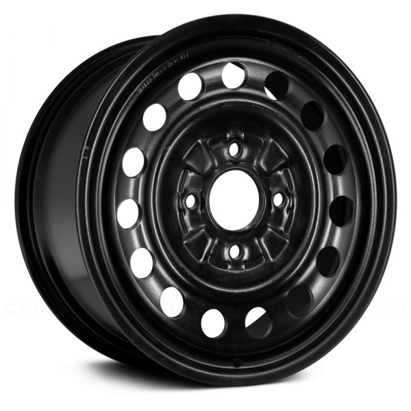 Replace® - 15 x 5.5 15-Hole Black Steel Factory Wheel (Remanufactured)