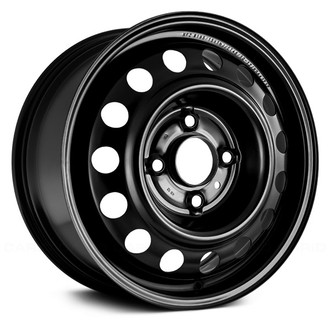 Replace® - 15-Hole Black 15x5.5 Steel Factory Wheel - Remanufactured