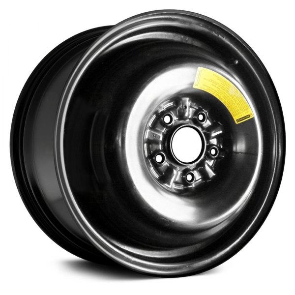 Replace® - 16 x 4 12-Hole Black Steel Factory Wheel (Remanufactured)