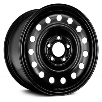 Replace® - 15-Hole Black 16x6.5 Steel Factory Wheel - Remanufactured