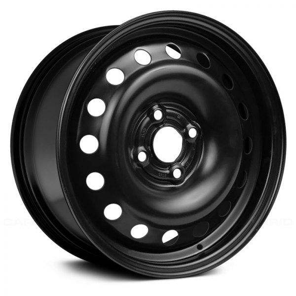 Replace® - 14 x 5.5 16-Hole Black Steel Factory Wheel (Remanufactured)