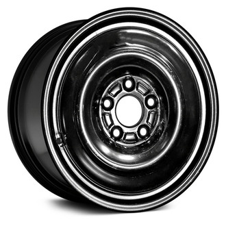 Replace® - Black 16x4 Steel Factory Wheel - Remanufactured