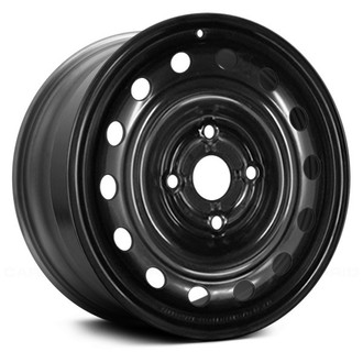 Replace® - 14-Hole Black 15x6 Steel Factory Wheel - Remanufactured