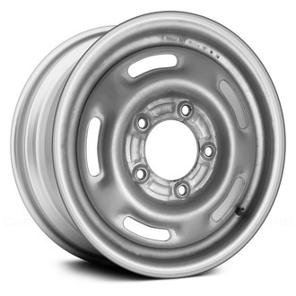 Replace® - 5-Slot Silver 15x6 Steel Factory Wheel - Remanufactured
