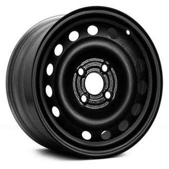 Replace® - 15-Hole Black 14x5.5 Steel Factory Wheel - Remanufactured
