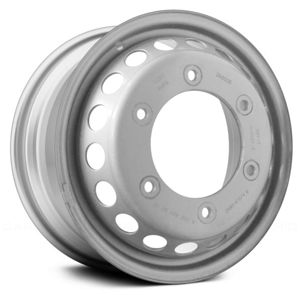 Replace® - 16 x 5.5 18-Hole Silver Steel Factory Wheel (Remanufactured)