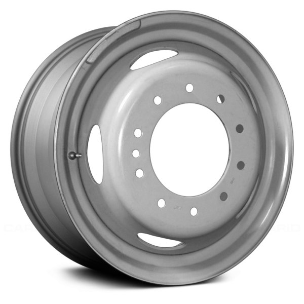 Replace® - 19.5 x 6 5-Slot Gray Steel Factory Wheel (Replica)