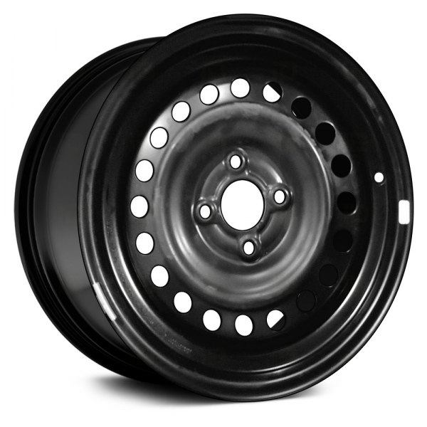 Replace® - 15 x 6.5 20-Hole Black Steel Factory Wheel (Remanufactured)