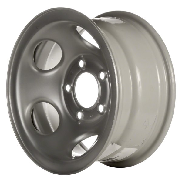 Replace® - 15 x 7 5-Slot Silver Steel Factory Wheel (Remanufactured)