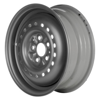 Replace® - 18-Hole Silver 14x5.5 Steel Factory Wheel - Remanufactured