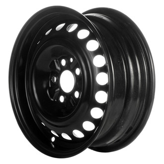 Replace® - 20-Hole Black 14x5.5 Steel Factory Wheel - Remanufactured