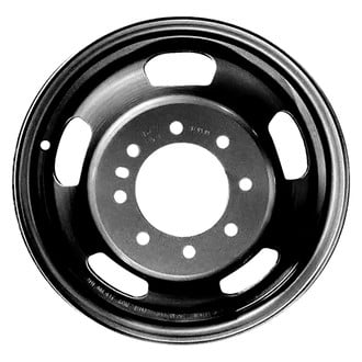 Replace® STLCO037U45 - 5-Slot Silver 17x6 Steel Factory Wheel - Remanufactured