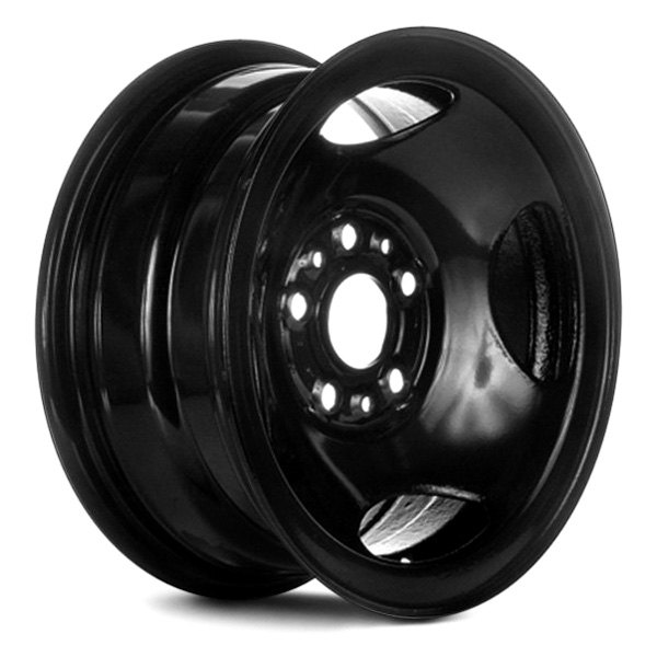 Replace® - 14 x 6 5-Spoke Black Steel Factory Wheel (Remanufactured)