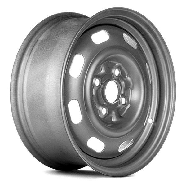 Replace® - 14 x 5.5 8-Slot Silver Steel Factory Wheel (Remanufactured)