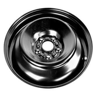 Replace® - Black 16x4 Steel Factory Wheel - Remanufactured