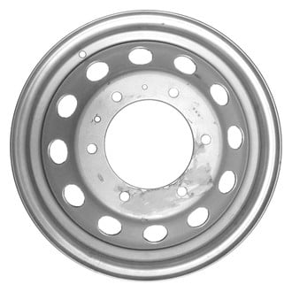 Replace® - 12-Hole Silver 16x6.5 Steel Factory Wheel - Remanufactured