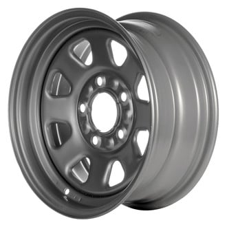 Replace® - 8-Slot Argent 15x6.5 Steel Factory Wheel - Remanufactured