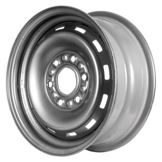 Replace® - 12-Slot Silver 16x6.5 Steel Factory Wheel - Remanufactured