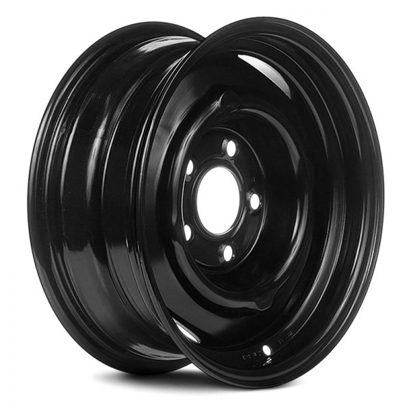 Replace® - 15 x 6 Black Steel Factory Wheel (Remanufactured)