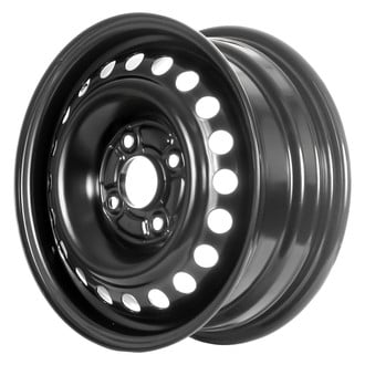 Replace® - 20-Hole Black 15x6 Steel Factory Wheel - Remanufactured
