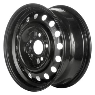 Replace® - 16-Hole Black 16x7 Steel Factory Wheel - Remanufactured