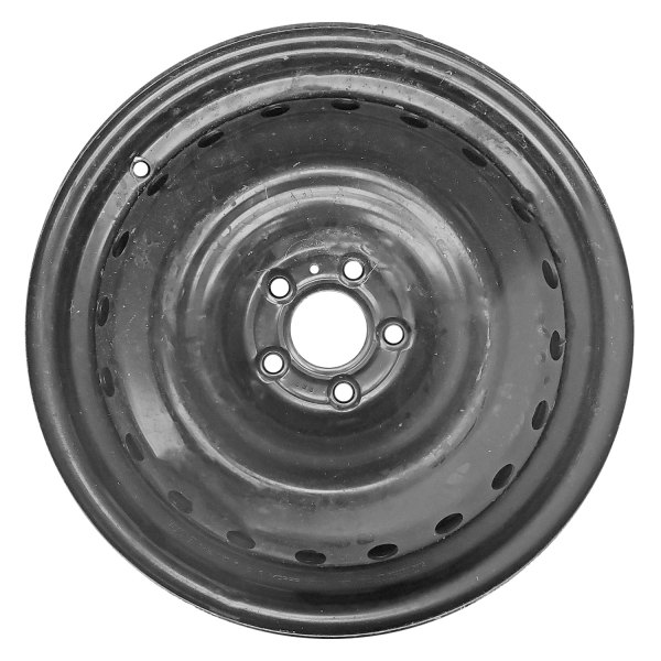 Replace® - 17 x 6.5 20-Hole Black Steel Factory Wheel (Remanufactured)