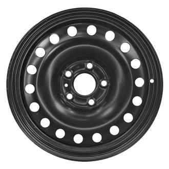 Replace® - 20-Hole Black 18x8 Steel Factory Wheel - Remanufactured