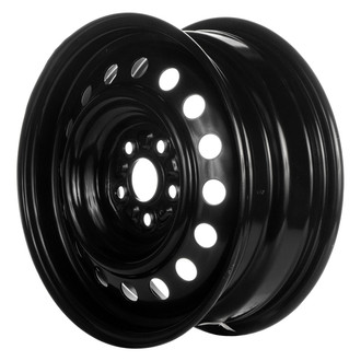 Replace® - 14-Hole Black 14x5.5 Steel Factory Wheel - Remanufactured