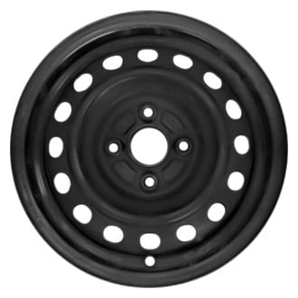 Replace® - 16-Hole Black 14x4.5 Steel Factory Wheel - Remanufactured