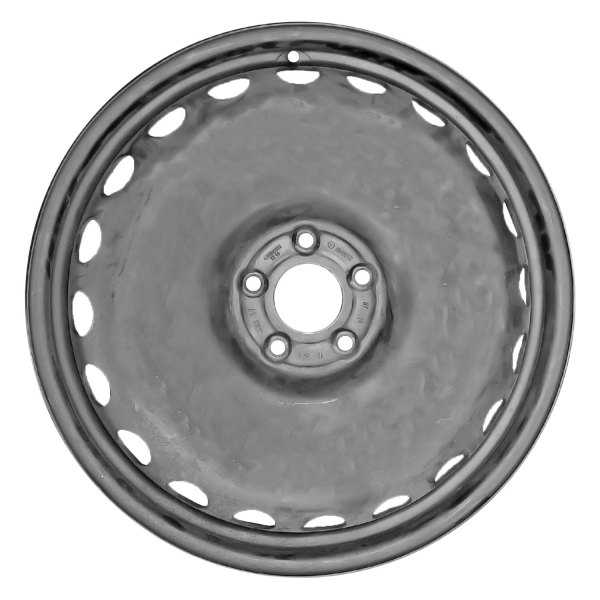 Replace® - 19 x 4.5 20-Hole Black Steel Factory Wheel (Remanufactured)