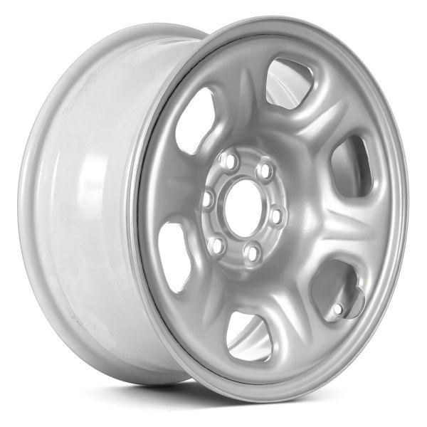 Replace® - 16 x 7 6-Slot Silver Steel Factory Wheel (Remanufactured)