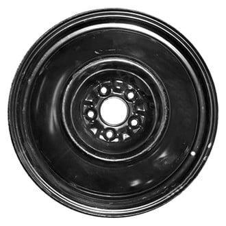 Replace® - Black 18x4 Steel Factory Wheel - Remanufactured