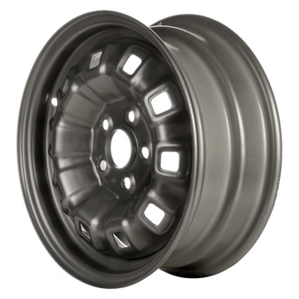 Replace® - 10-Slot Silver 14x5.5 Steel Factory Wheel - Remanufactured