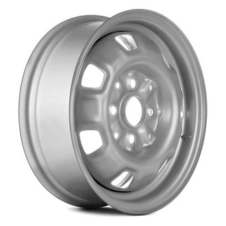Replace® - 7-Slot Silver 13x5 Steel Factory Wheel - Remanufactured