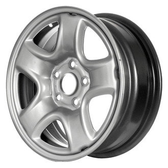 Replace® - 5-Spoke Silver 16x6.5 Steel Factory Wheel - Remanufactured