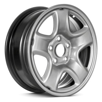 Replace® - 5-Spoke Silver 16x6.5 Steel Factory Wheel - Replica