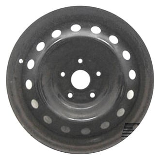 Replace® - 16-Hole Black 16x6.5 Steel Factory Wheel - Remanufactured