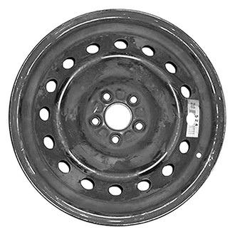 Replace® - 16-Hole Black 16x6.5 Steel Factory Wheel - Remanufactured