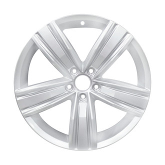 Replace® - 14-Slot Black 15x5.5 Steel Factory Wheel - Remanufactured