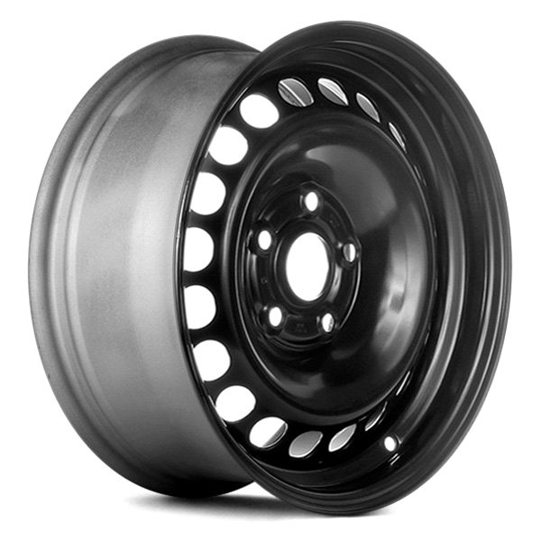 Replace® - 15 x 7 20-Hole Black Steel Factory Wheel (Remanufactured)