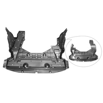 Replace® - Front Forward Splash Shield (CAPA Certified)