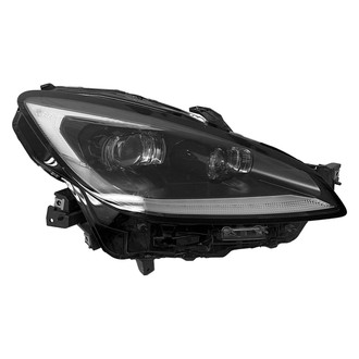 Replace® - Remanufactured OE Passenger Side Replacement Headlight Lens and Housing