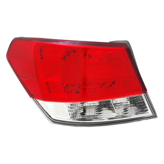 Replace® - Driver Side Outer Replacement Tail Light Lens and Housing (CAPA Certified)