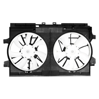 Replace® - Dual Radiator and Condenser Fan Assembly