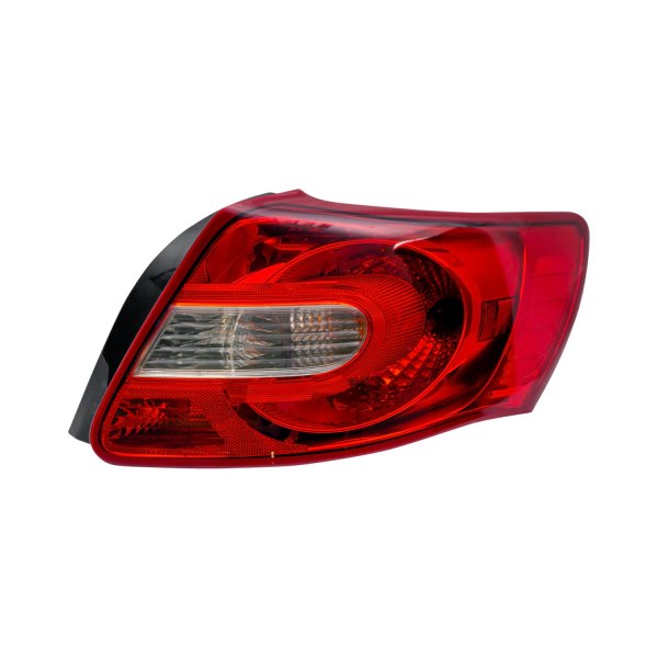 Replace® - Passenger Side Replacement Tail Light Lens and Housing (Remanufactured OE), Suzuki Kizashi
