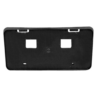 Replace® - Black Front License Plate Bracket