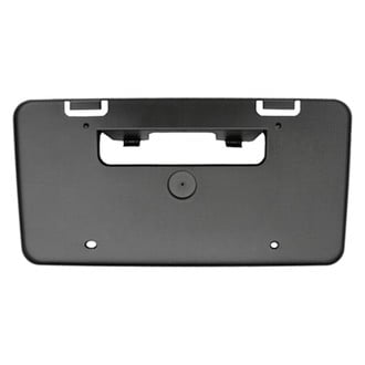Replace® - Black Front License Plate Bracket