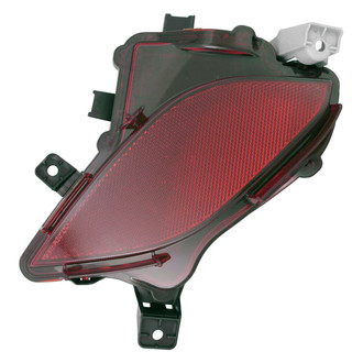Replace® - Rear Driver Side Bumper Reflector (CAPA Certified)