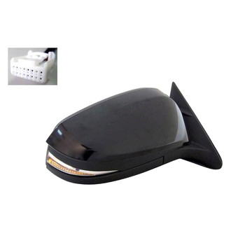 Replace® - Passenger Side Power View Mirror (Heated) (CAPA Certified)